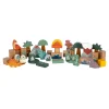 - Houten Bouwblokken Dino, 50dlg.-Small Foot Outlet