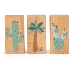 - Houten Bouwblokken Dino, 50dlg.-Small Foot Outlet