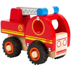 Small Foot - Houten Brandweerwagen met Ladder Hot