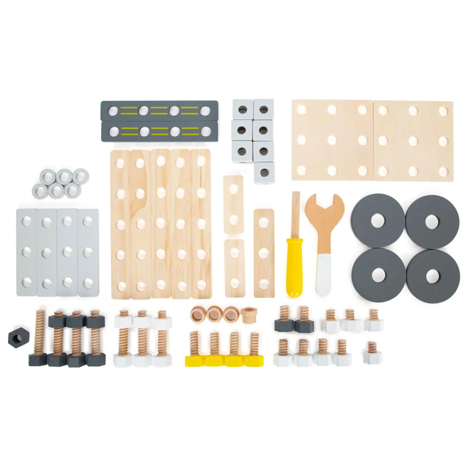 - Houten Constructieset Miniwob, 67dlg.>Small Foot Outlet