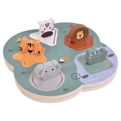 - Houten 3D Dierengeluiden Puzzel Safari-Small Foot Discount