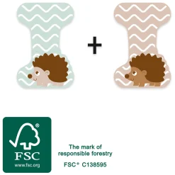 Small Foot - Houten Dieren Kinderletter - I New