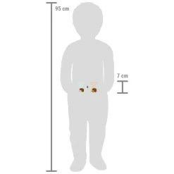 Small Foot - Houten Dieren Kinderletter - I New