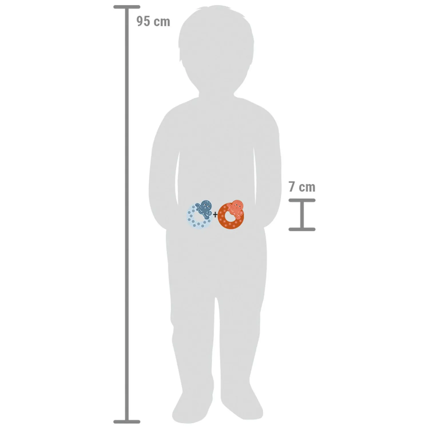 Small Foot - Houten Dieren Kinderletter - O Best