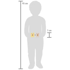 Small Foot - Houten Dieren Kinderletter - H Outlet