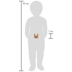 Small Foot - Houten Dieren Kinderletter - U Discount