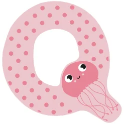 Small Foot - Houten Dieren Kinderletter - Q Clearance