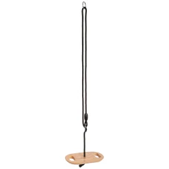 - Houten Disc Schommel met Handgrepen Black Line-Small Foot