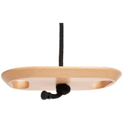 - Houten Disc Schommel met Handgrepen Black Line-Small Foot
