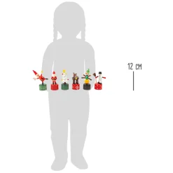 Small Foot - Houten Drukfiguur Kerst Outlet