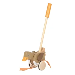 - Houten Duwfiguur Eend met Bewegende Kop>Small Foot Best