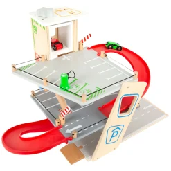 - Houten Garage met Wasstraat><noscript><img width=