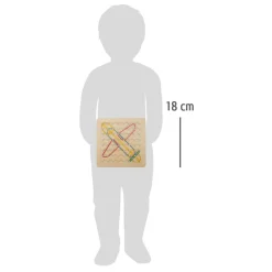  -  Houten Geobord Set-Small Foot Clearance