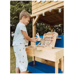 - Houten Gereedschapskist Deluxe met Gereedschap, 28dlg.><noscript><img width=