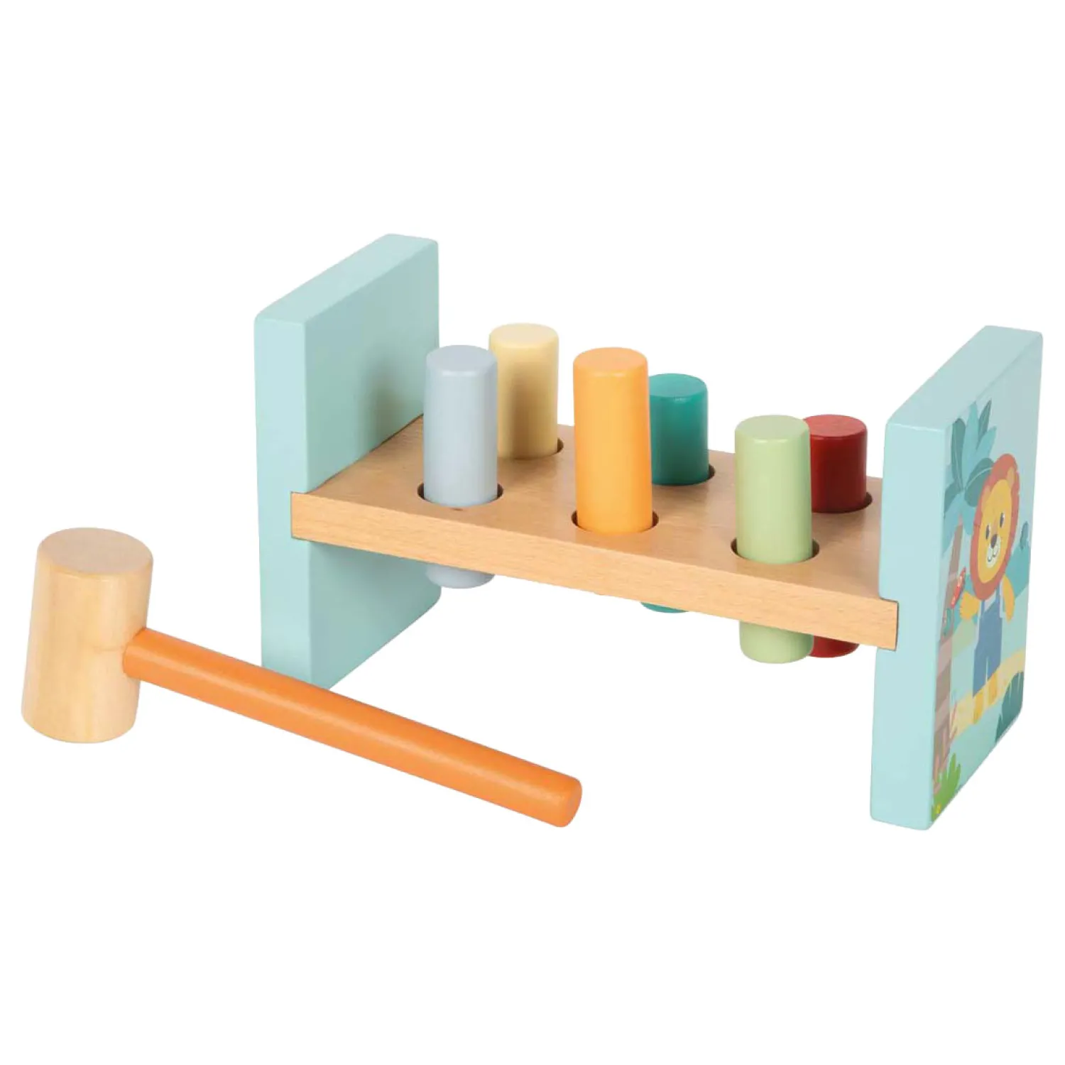 - Houten Hamerbank Jungle Friends FSC>Small Foot Hot