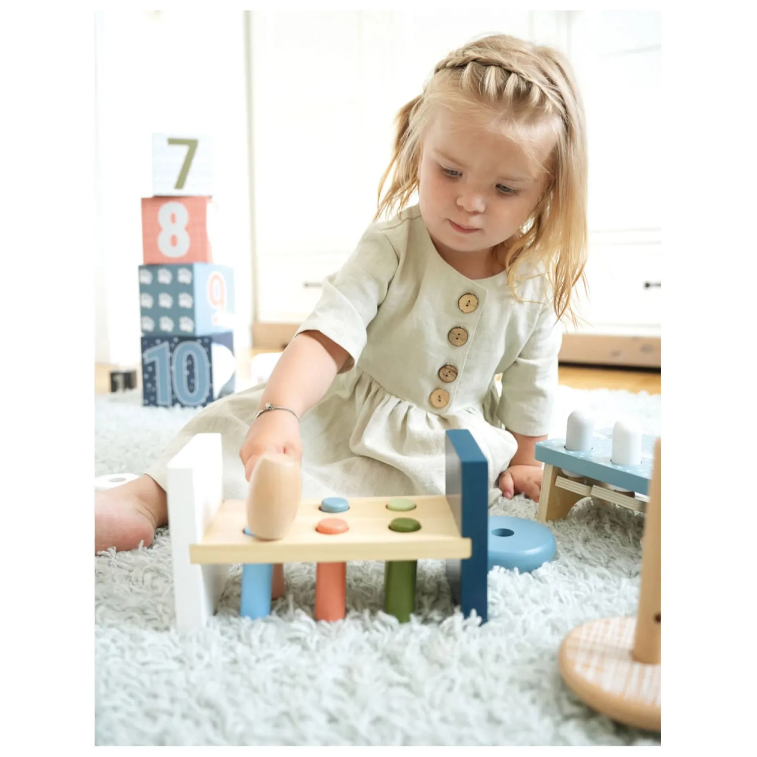 - Houten Hamerbank Arctic, 8dlg.>Small Foot Outlet