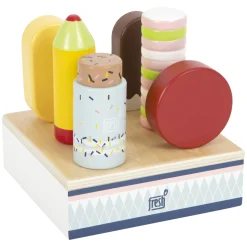 - Houten Ijsjes Fresh met Standaard, 7dlg.>Small Foot Clearance