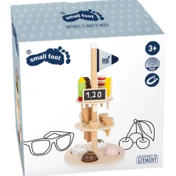  -  Houten Ijsjes met Houder, 15dlg.-Small Foot Best