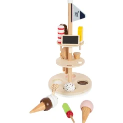  -  Houten Ijsjes met Houder, 15dlg.-Small Foot Best