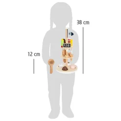  -  Houten Ijsjes met Houder, 15dlg.-Small Foot Best