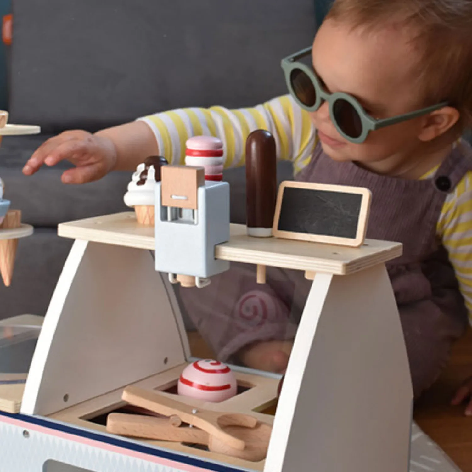 - Houten IJskraam, 21dlg.-Small Foot Discount