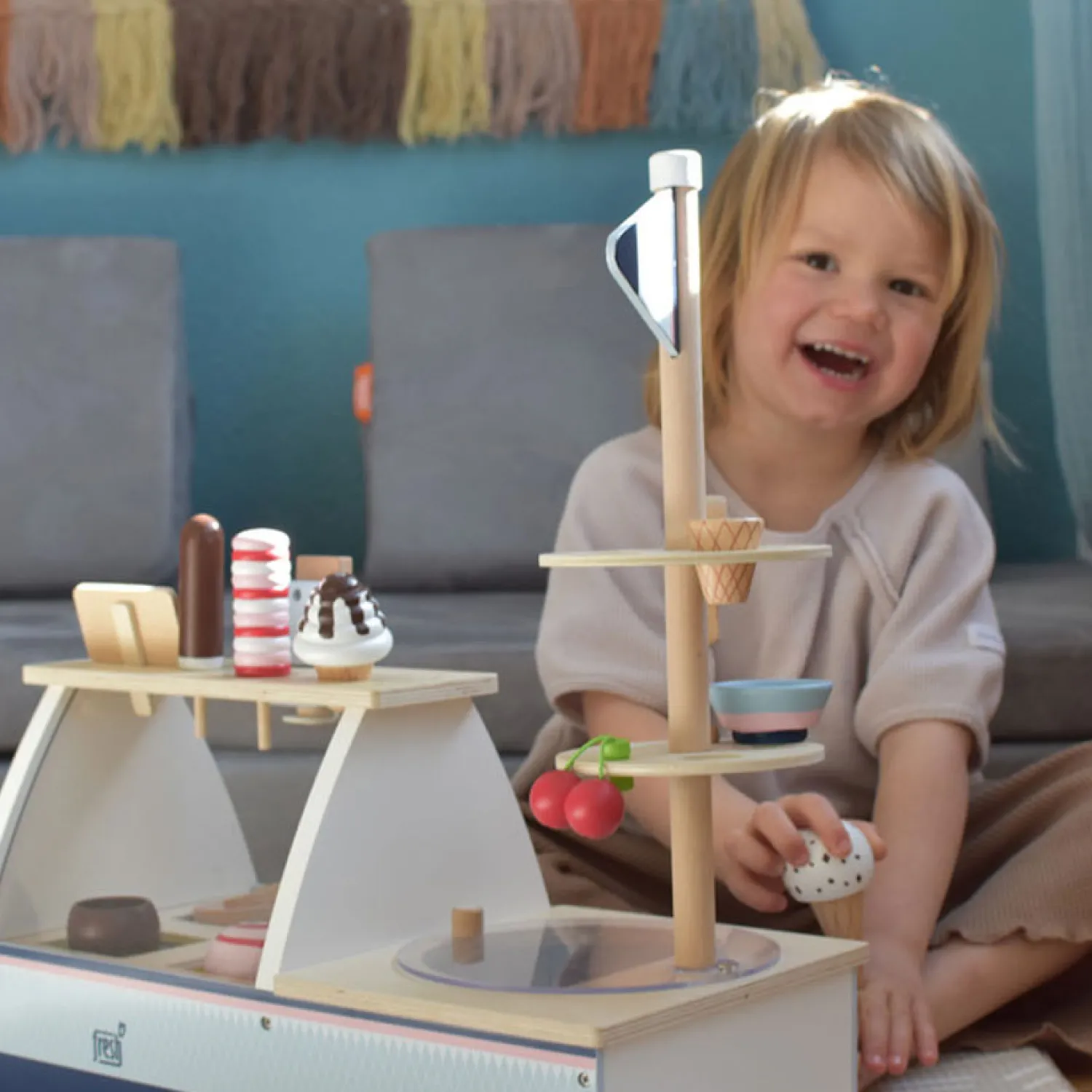 - Houten IJskraam, 21dlg.-Small Foot Discount