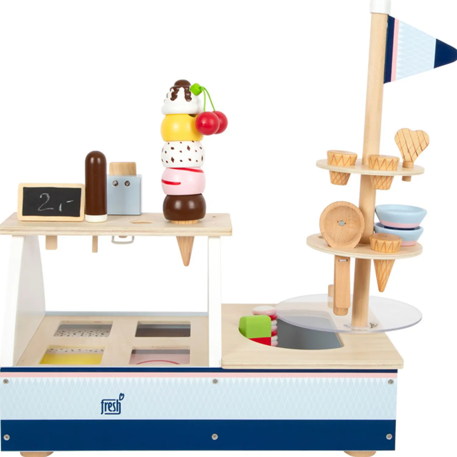 - Houten IJskraam, 21dlg.-Small Foot Discount