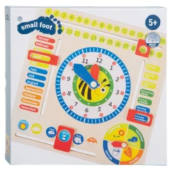 - Houten Kalenderklok Seizoenen BIj (Duitstalig)-Small Foot Sale