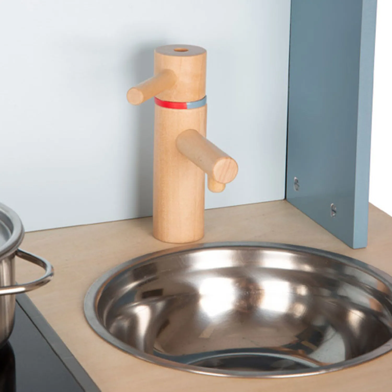 - Houten Kinderkeuken Blauw, 7dlg.>Small Foot Best