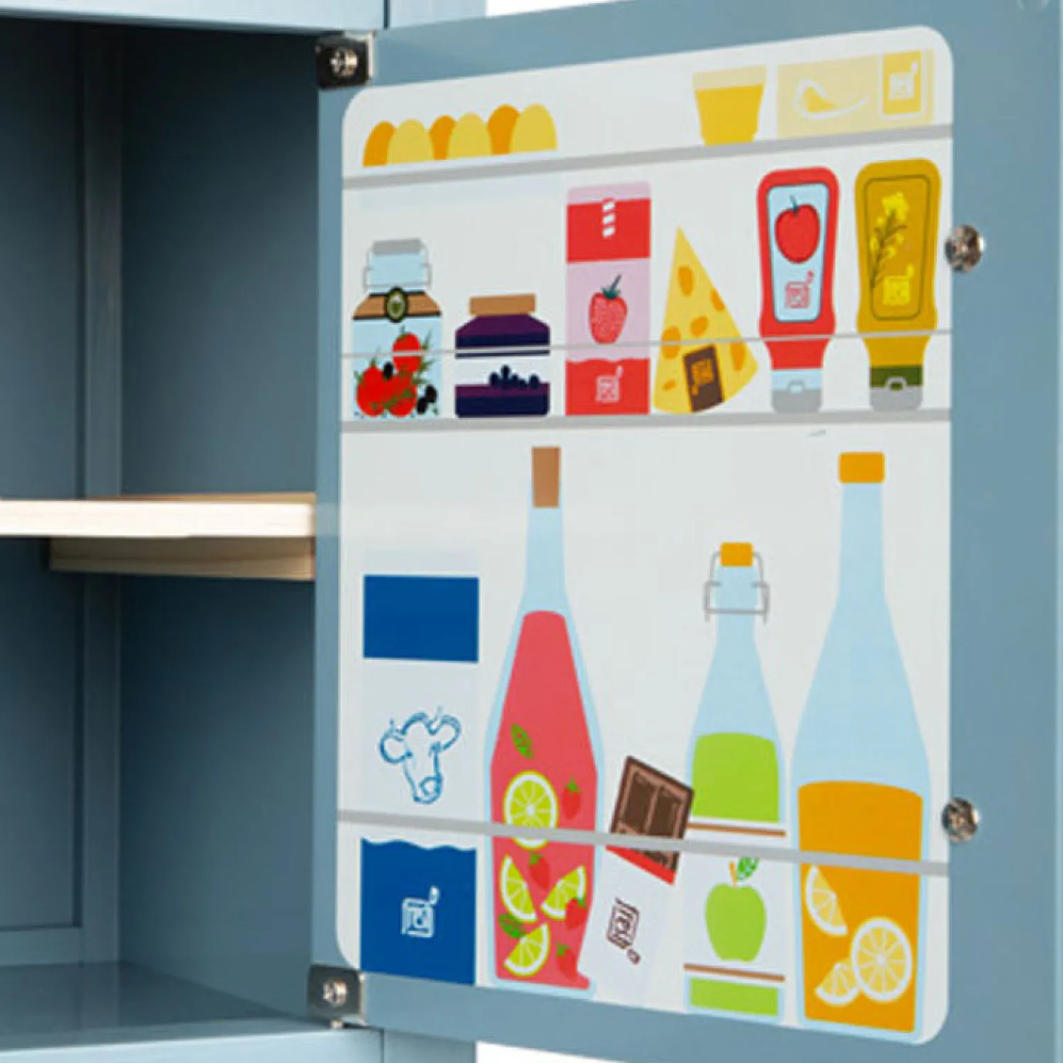 - Houten Kinderkeuken Blauw, 7dlg.>Small Foot Best