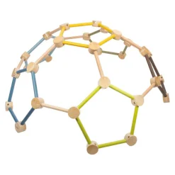 Small Foot - Houten Klimrek Geodome Adventure Best