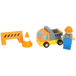 - Houten Kraan Bouwplaats met Accessoires, 14dlg.><noscript><img width=