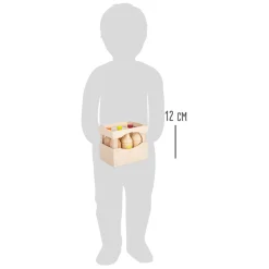 Small Foot - Houten Krat met Flessen, 7dlg. Best