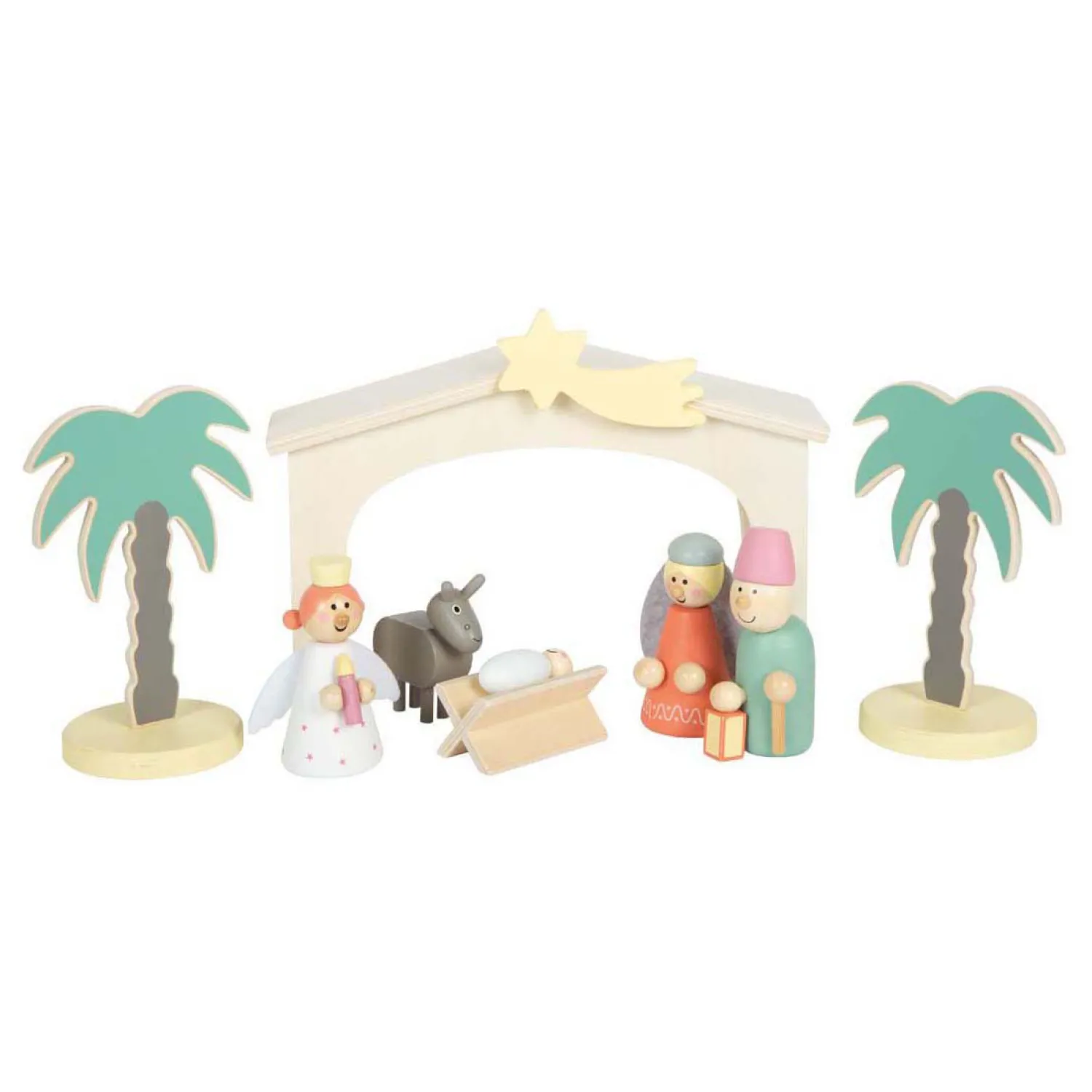 - Houten Kribbe Kerstverhaal Speelset-Small Foot Online