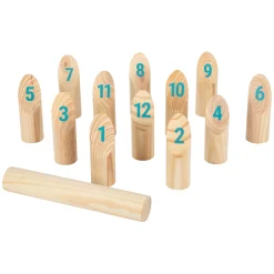 - Houten Kubb met Nummers Werpspel in Tas, 13dlg.-Small Foot Discount