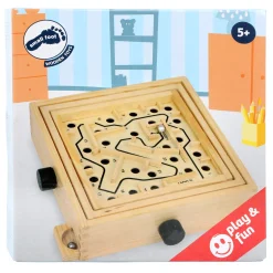 Small Foot - Houten Labyrinth Knikkerspel Hot