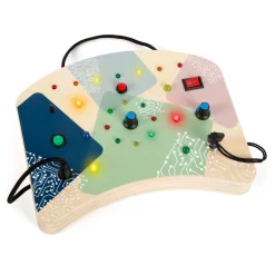 - Houten LED Activiteitenbord met Licht en Schakelaars><noscript><img width=