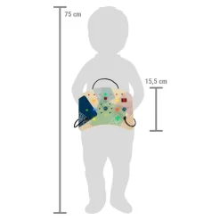 - Houten LED Activiteitenbord met Licht en Schakelaars><noscript><img width=