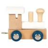 - Houten Lettertrein Polar - Locomotief Wit - 12-Small Foot Sale