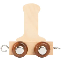 Small Foot - Houten Lettertrein - I - 12 stuks Best