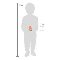 Small Foot - Houten Lettertrein Polar - A New