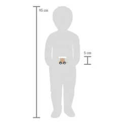 - Houten Lettertrein Polar - Wagon Wit - 12 stuks>Small Foot Outlet