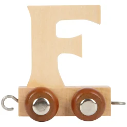 - Houten Lettertrein - F - 12 stuks>Small Foot Discount