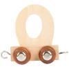 Small Foot - Houten Lettertrein - O - 12 stuks Outlet