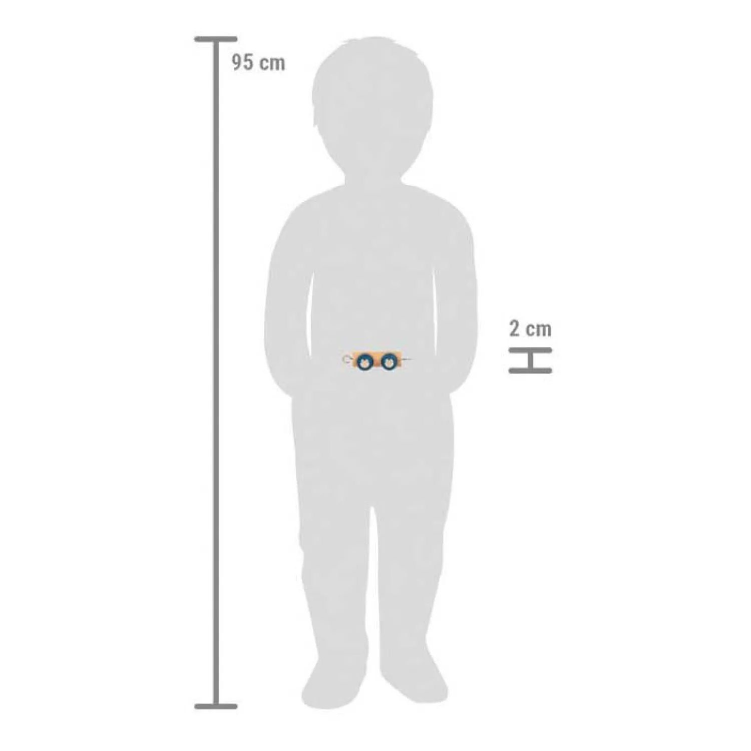 Small Foot - Houten Lettertrein Polar - Trailer Sale