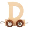 - Houten Lettertrein - D - 12 stuks>Small Foot Clearance