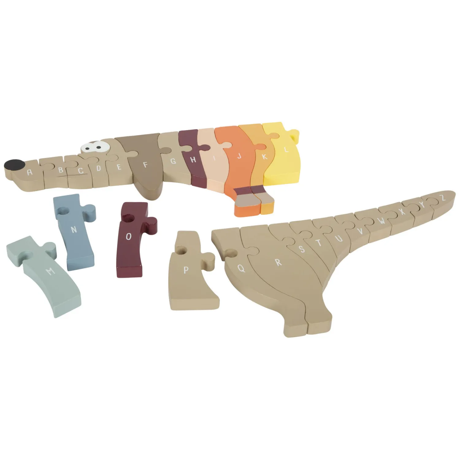 - Houten Letter- en Vormenpuzzel Hond, 26st.>Small Foot Discount