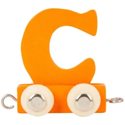 - Houten Lettertrein Kleur - C-Small Foot Best