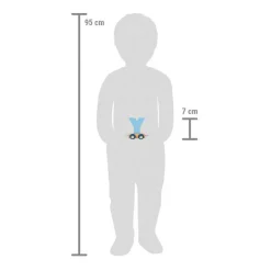 Small Foot - Houten Lettertrein Polar - Y New