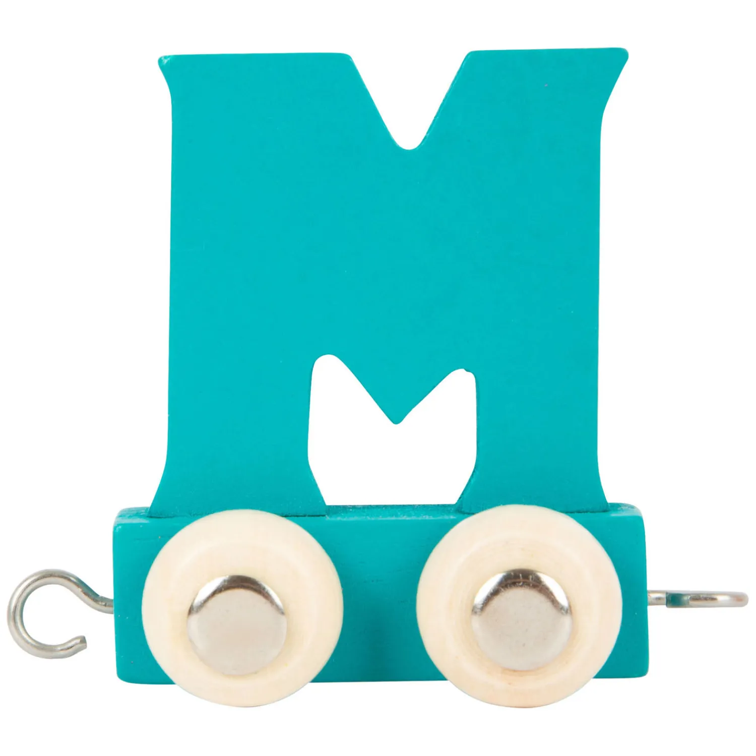 Small Foot - Houten Lettertrein Blauw - M - 12 stuks Sale